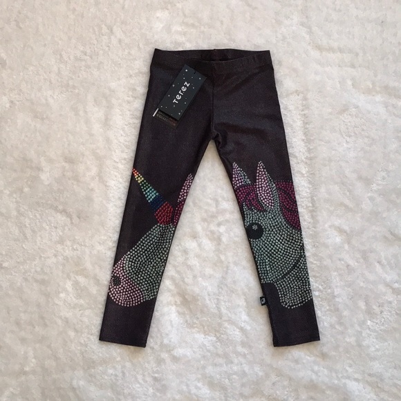 (NWT) 🦄 Terez unicorn leggings (girls) 🦄
